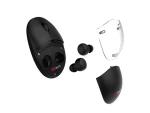 C-TECH WLM-21 černá / Myš s TWS sluchátky / Dual mode / BT5.0 + 2,4GHz / 1600DPI / 3 tlačítka / USB nano receiver (WLM-21BK)