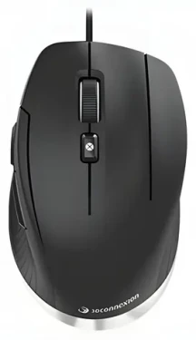 3Dconnexion CadMouse Compact černá / Myš pro CAD aplikace / 7200 DPI / drátová / USB (3DX-700081)