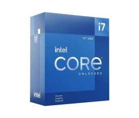 CPU INTEL Core i7-12700KF, 3.60GHz, 25MB L3 LGA1700, BOX (bez chladiče, bez VGA) EDF_1077000