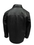 Pánská Kožená Bunda Jasper Brixton Černá Velikost: 8XL
