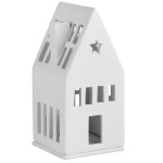 Räder Porcelánový svícen domeček Dream House, bílá barva, porcelán