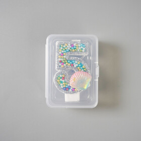 Dortová svíčka Oceán perly č.5