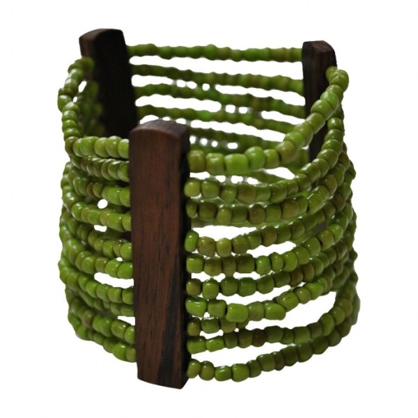 Bushman náramek Afrika green UNI