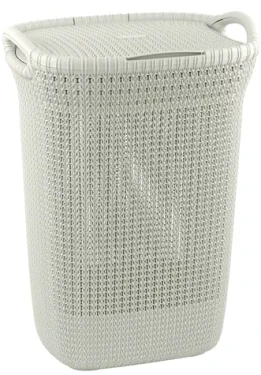 Curver Knit Koš na prádlo 57 l bílá (228391)