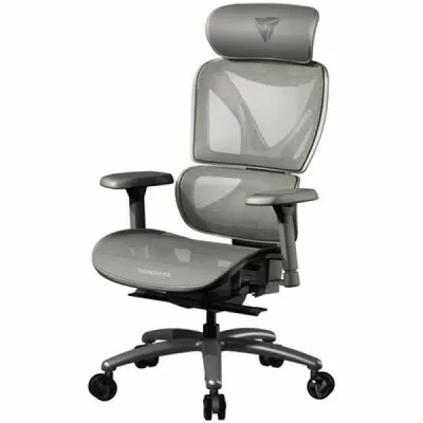 ThunderX3 XTC MESH šedá / Herní židle / syntetická kůže / pojezdová kolečka / Nosnost do 150kg (TEGC-3054104.41)