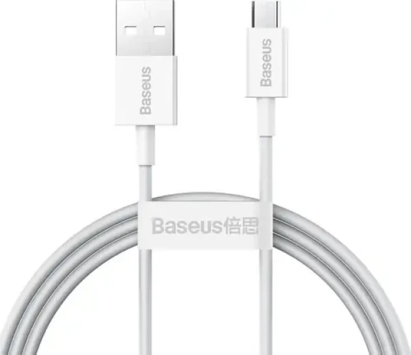 Baseus CAMYS-02 Kabel USB-A (M) - Micro-USB (M) 1 m bílá (CAMYS-02)