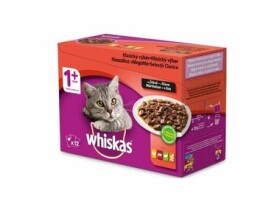 Whiskas klasický výběr ve šťávě 12pack 1200g / Kapsičky pro kočky (5900951269042)