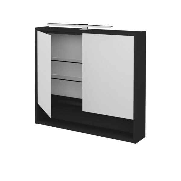 Dřevojas - Dvoudveřová galerka FOCUS GA2OE 80 - N03 Graphite 284121