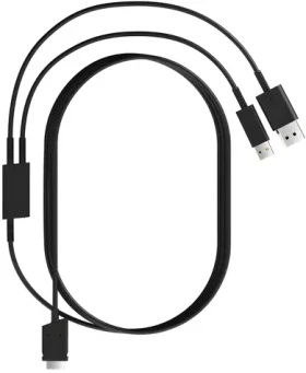 Pimax kabel DisplayPort + USB pro Crystal Light a Super černá / Kabel / 2v1 / 5 m (PVH00010180)