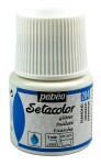 Pébéo Barva na textil Setacolor Light glitter 45 ml - Bílá diamantová 204