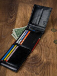 Pánské peněženky [DH] 324 RBA D BLACK RED černá jedna velikost