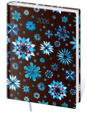 Diář 2026 denní B6 Vario Lyra - Nocturno