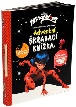 Kouzelná Beruška Černý Kocour Adventní škrabací knížka