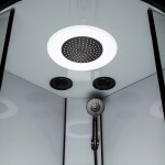 KERRA - Hydromasážní box Orion 90 černá černá 5907548123473