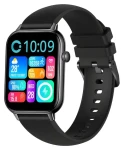 Colmi C28 černá / Chytré hodinky / AMOLED displej / Bluetooth volání / 100+ sportovních režimů (C28-black silicone)