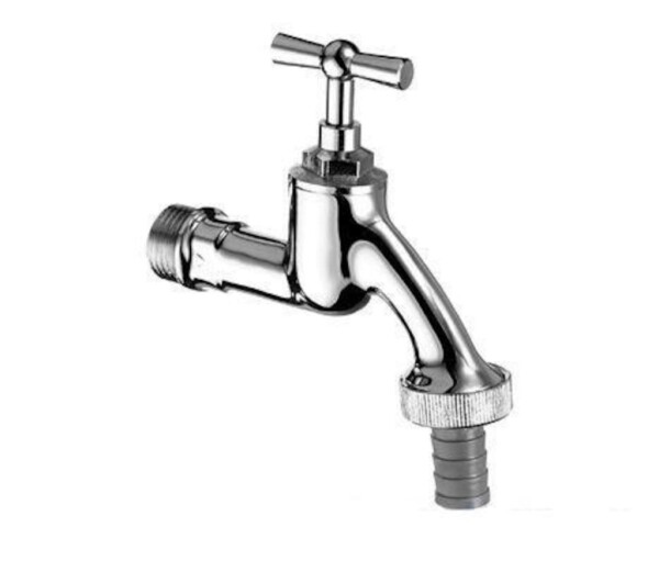Schell Zahradní ventil 1/2" x 3/4" 034050399 matný chrom 0340503
