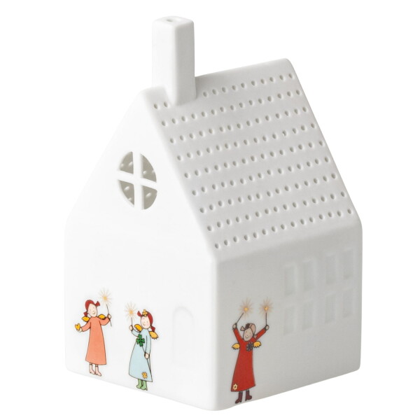 Räder Porcelánová LED lucerna Heavenly Sisters, bílá barva, porcelán