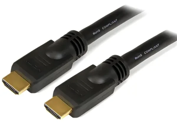StarTech HDMI 15 m černá / Kabel / High Speed / HDMI - HDMI / 4K (3840x2160 px) (HDMM15M)