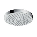 HANSGROHE - Croma Select S Hlavová sprcha 180, 2 proudy, bílá/chrom 26522400