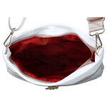 Luxusní dámská crossbody Ellen Laura, bílá