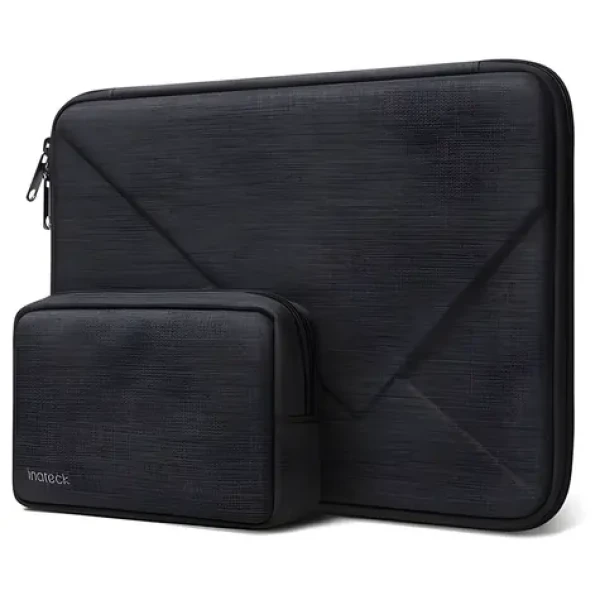 Inateck LB01007-13 černá / Brašna na notebook / 13" / EVA skořepina / kapsa na příslušenství (YB01007-13_BLACK GRAY)