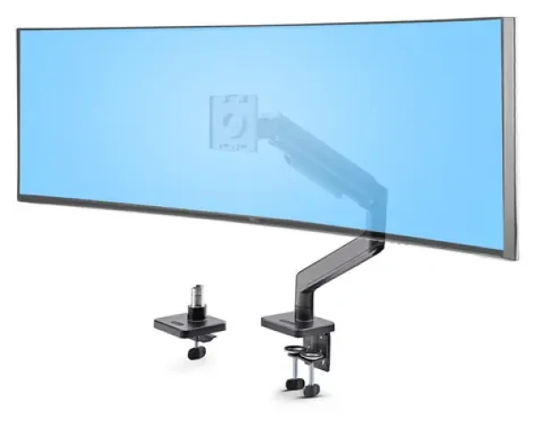 StarTech Stolní držák pro monitor černá / Držák / VESA 75x75-100x100 / nosnost 20 kg / rotace 360° (H1M1AG1-MONITOR-ARM)