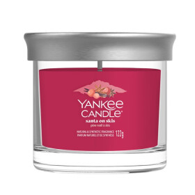 Yankee Candle Signature tumbler malý: Santa On Skis 122g