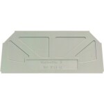 Weidmüller 9538110000 zakončovací deska béžová 20 ks