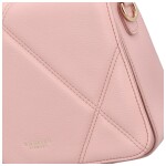 Dámská koženková crossbody Zafi, růžová