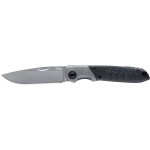 Walther Every Day Knife 5.0775 nože s pouzdrem, s klipem černá, stříbrná