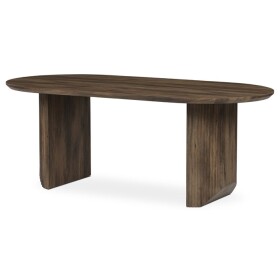 Stůl jídelní, 200x100x77 cm, MDF deska, 3D dekor ořech.