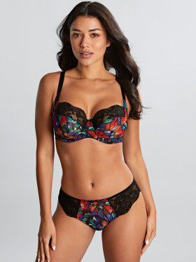 Panache Nina Brazilian black/floral 10942