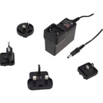 Ansmann 1201-0021 zásuvkový napájecí adaptér s redukcemi, nastavitelný 12 V/DC, 9 V/DC, 7.5 V/DC, 6 V, 4.5 V/DC, 3 V 300