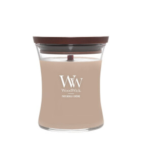 WoodWick svíčka: Patchouli Creme 275g
