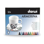 DARWI ARMERINA fixy na porcelán bez vypalování sada 12