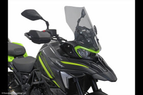 Benelli Trk 702 24-26, Trk702X 24-26 Turistické plexi Powerbronze 485mm x 340mm - ocelově modrá