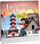 Stolní kalendář ARIA 2026 MINI - Tipy na výlety