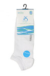 Pánské kotníkové ponožky Regina Socks Purista Antibakteriální bílá 39-42