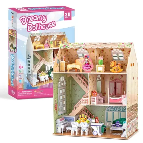 Domeček pro panenky Dreamy 3D puzzle