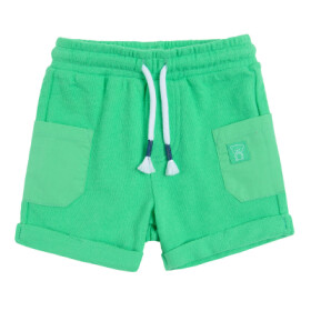 Chlapecké šortky- zelené - 74 GREEN