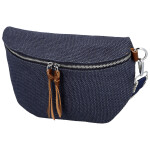 Trendy dámská textilní ledvinka Ayana, modrá