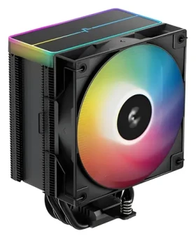 DEEPCOOL AG500 BK ARGB V2 černá / Chladič CPU / 5x heatpipe / ARGB (R-AG500-BKAMMN-GJD)