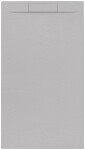 Sprchová vanička obdélníková SAT Fusion 120x90 cm litý mramor Gris Perla SATFU12090GRP SATFU12090GRP