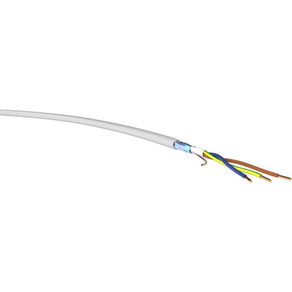 VER (N)YMStJ3x 1,5/1,5Eca R 50 energetický kabel (N)YMStJ 3 x 1.50 mm² šedá 50 m