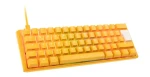 Ducky One 3 Yellow Mini MX-Brown žlutá / Herní klávesnice / podsvícená / mechanická / drátová (USB) / DE (DKON2161ST-BDEPDYDYYYC1)