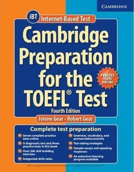 Cambridge Preparation for the TOEFL Test Book with CD-ROM - Jolene Gear