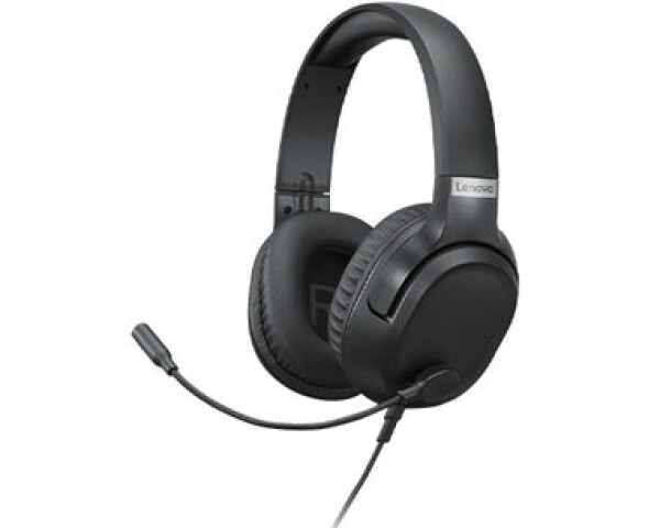 Lenovo IdeaPad Gaming H100 černá / herní sluchátka / mikrofon / 3.5mm jack / 1.8m (GXD1C67963)