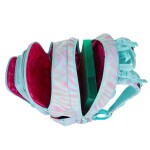 Školní batoh Duhová zebra Topgal LYNN 25007 SET SMALL