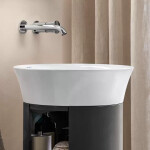 DURAVIT - White Tulip Umyvadlo, průměr 500 mm, bez otvoru pro baterii, bílá 2365500070