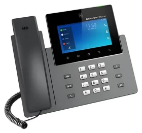 Grandstream GXV3450 / IP video-telefon s Androidem / PoE+ / WiFi / 5" dotykové LCD / 16x SIP / Bluetooth (GXV3450)